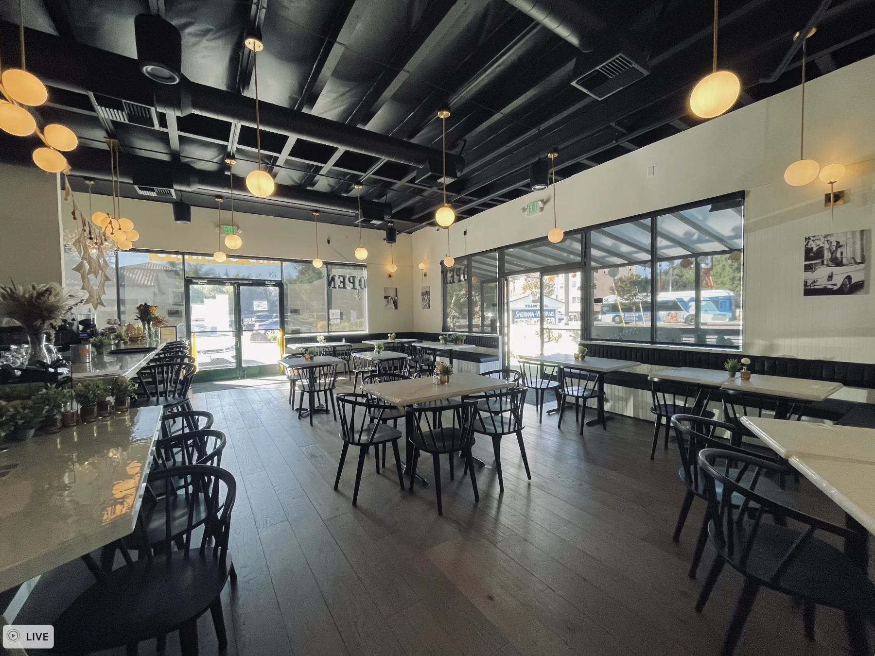 Epicure Club’s dining room